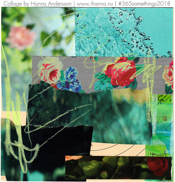 Artwork by iHanna in 2018 Esmeraldas Abode - Collage no 255 by iHanna (Copyright Hanna Andersson) 