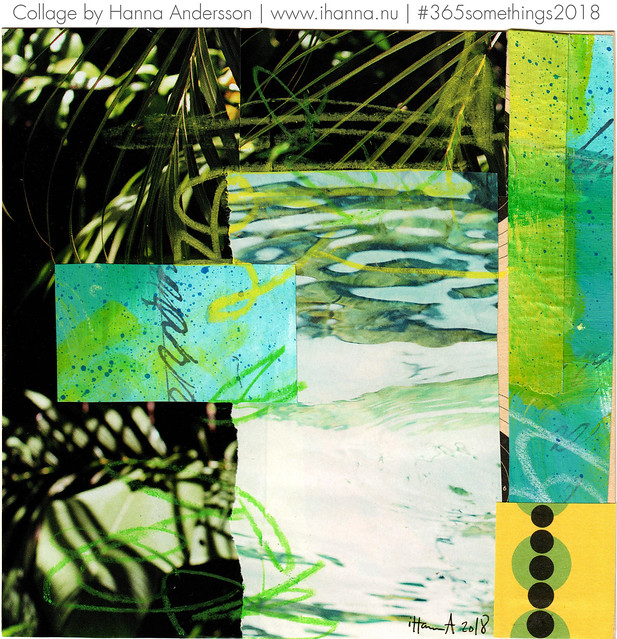 Droplets of Confusion Oceans Near, Never Far Away - Collage no 253 by iHanna (Copyright Hanna Andersson) 