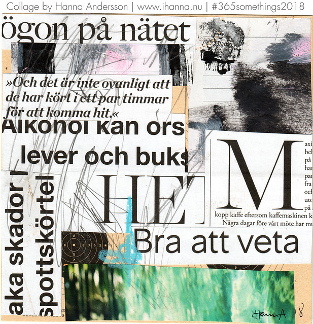 Turning a Blind Eye - Collage no 336 by iHanna (Copyright Hanna Andersson)