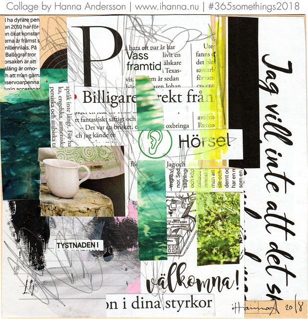 Sad to know - Collage no 265 by iHanna (Copyright Hanna Andersson) 