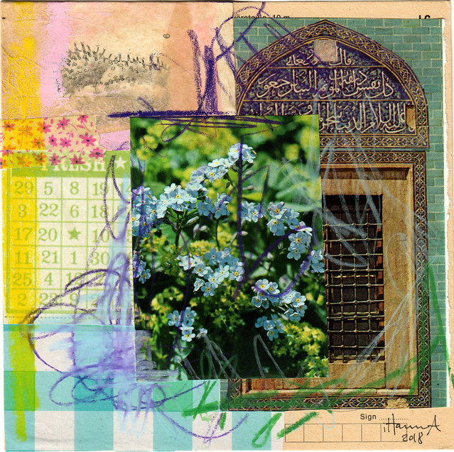 Forget Me Not - Collage no 272 by iHanna