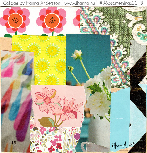 Waving from Before - Collage no 225 by iHanna #365somethings2018 (Copyright H. Andersson)