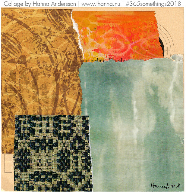 Silence - Collage no 286 by iHanna in 2018  (Copyright Hanna Andersson)