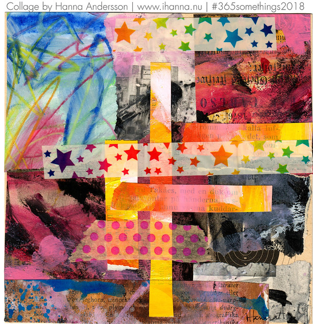 Stargazing - Collage no 300 by iHanna #365something2018 (Copyright Hanna Andersson)