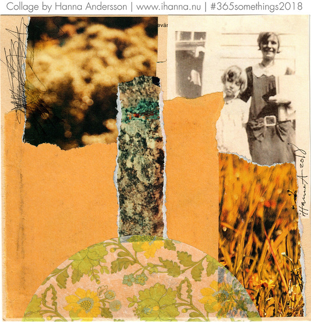 Dreaming Backwards - Collage no 304 by iHanna #365somethings2018 (Copyright Hanna Andersson)