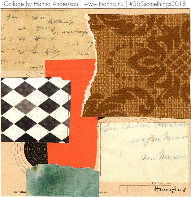 Under the Floor - Collage no 283 by iHanna in 2018 (Copyright Hanna Andersson) 