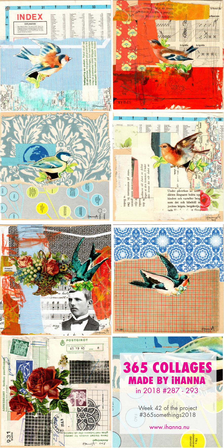 iHannas 365 Collages 2018 - Week 42 of 52  (Copyright Hanna Andersson)