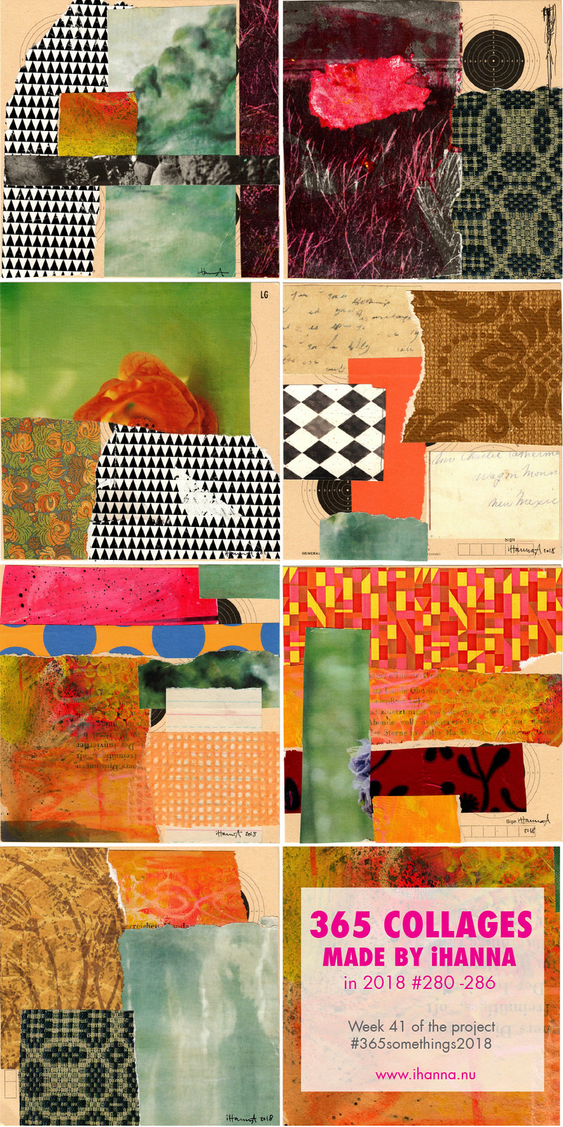 Pin this image to your collage board for inspiration 365 Collages 2018 Week 41 by iHanna (Copyright H. Andersson)