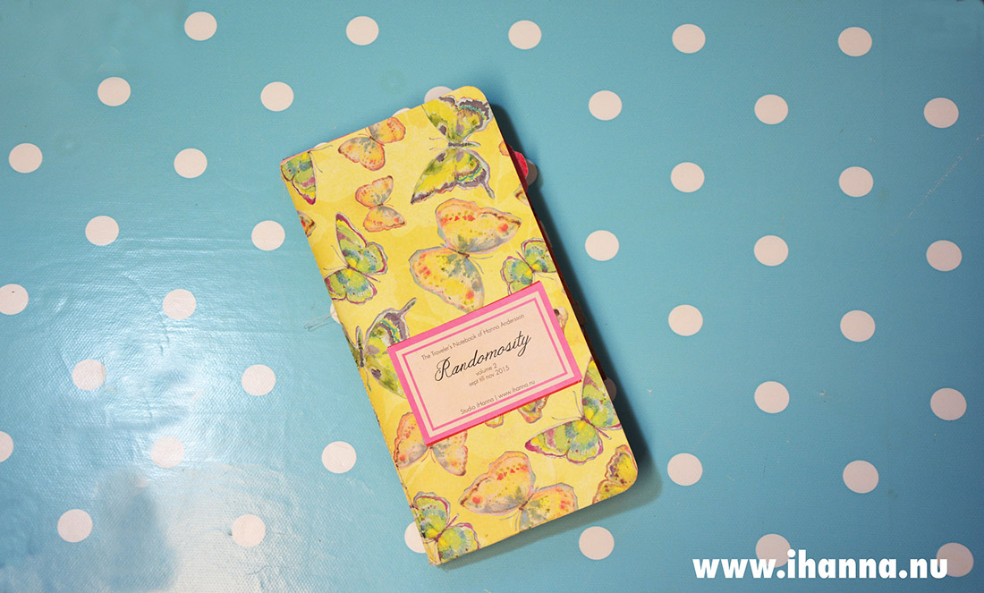 Butterfly cover of the Traveler's Notebook Randomosity vol 2 by iHanna