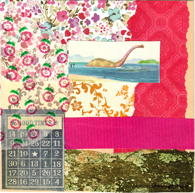 Good Times - Collage no 321 week 46 of 2018 collage artwork by iHanna (Copyright H. Andersson)