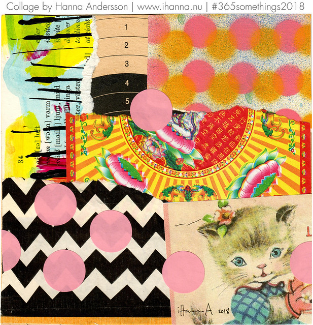 Miss Kitten is doted on - Collage no 337 by iHanna (Copyright H. Andersson) 