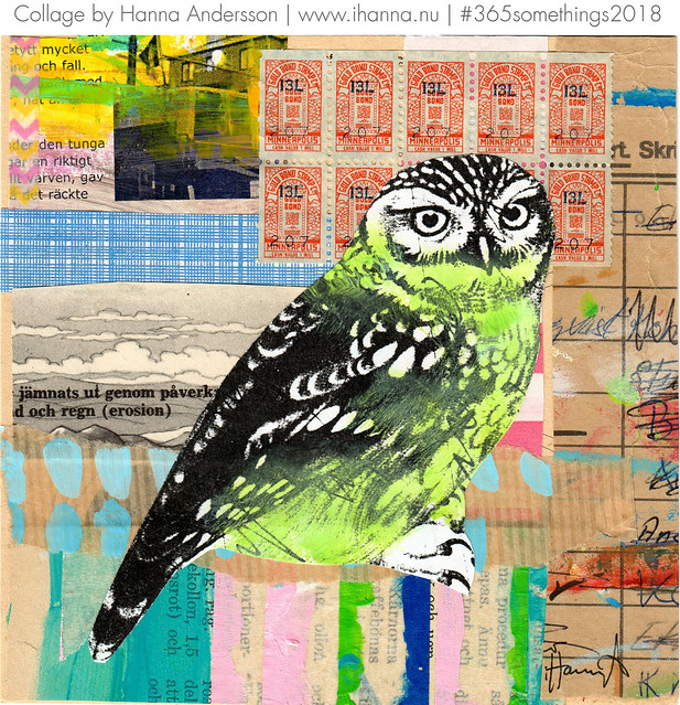 Lone Wolf Flying - Collage no 332 by iHanna in 2018 (Copyright H. Andersson)