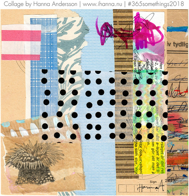 Blind to the Obvious - Collage no 331 by iHanna in 2018 (Copyright H. Andersson)