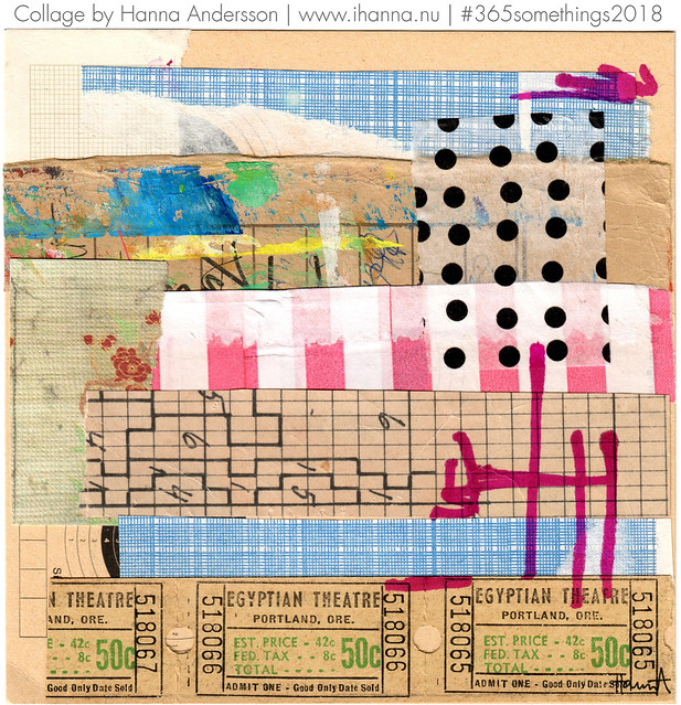 Going to Portland Someday - Collage no 329 by iHanna in 2018 (Copyright H. Andersson)