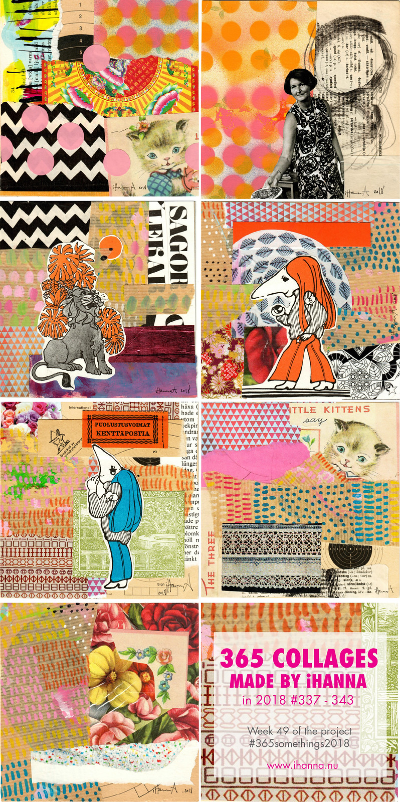 iHannas 365 Collages 2018 Week 49 #365somethings2018