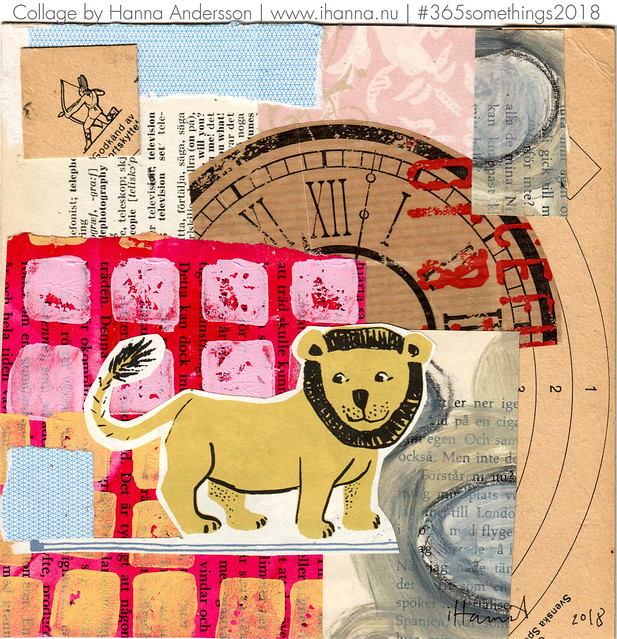 Story-telling before bed - Collage no 365 by iHanna in 2018 (Copyright Hanna Andersson)