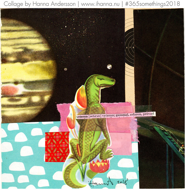 Bonus collage: Veteran - collage no 366 in 2018 by iHanna (Copyright Hanna Andersson)