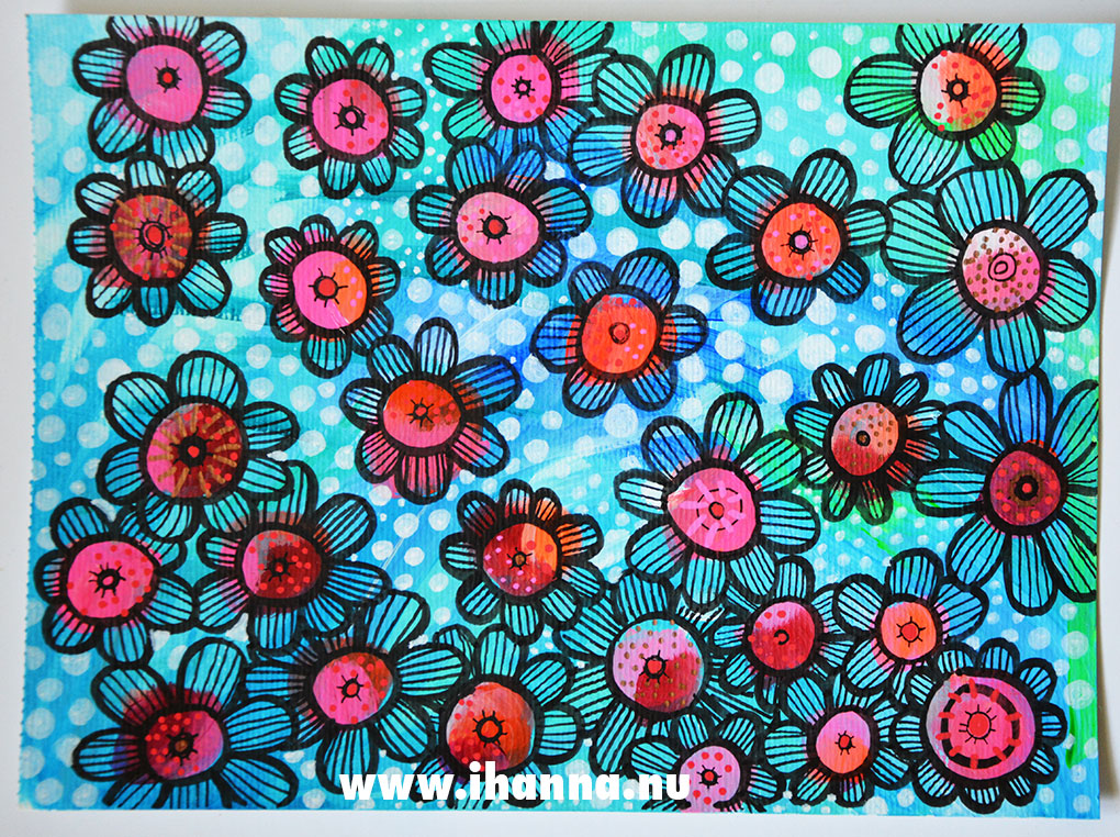 Craft-a-doodle flowers by iHanna 