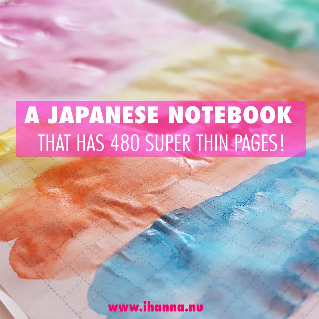 A Japanese Notebook for iHanna - video unboxing & review