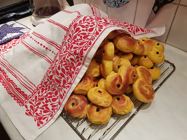 Saffron buns - my favorite Christmas tradition (Photo copyright H. Andersson)