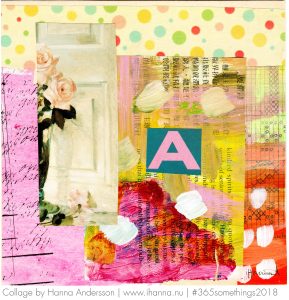 Art Collage by Hanna Andersson aka iHanna called A Student in the Art of Living - #Collage nr 44