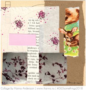 Art Collage by Hanna Andersson aka iHanna called Tiny Seedling