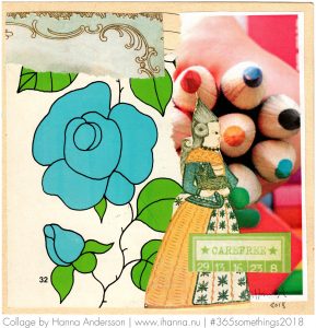 Art Collage by Hanna Andersson aka iHanna called Kind of carefree - Collage no 90