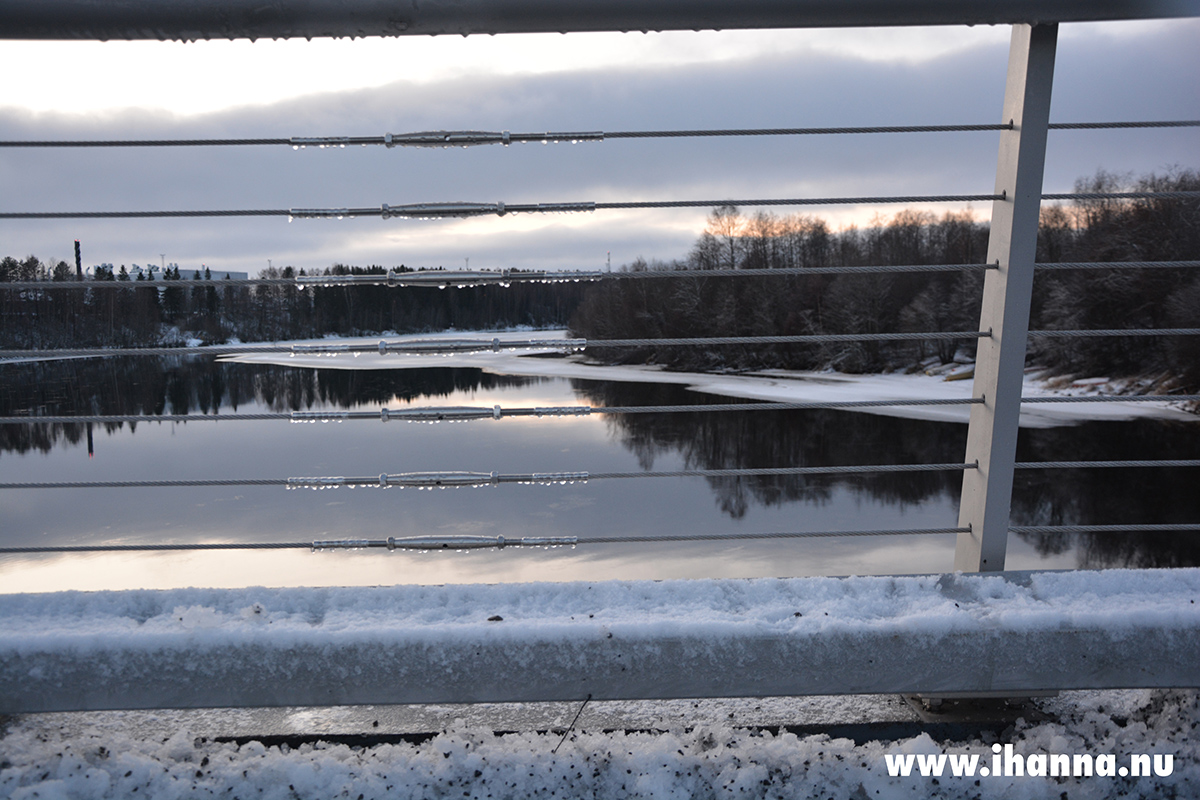 Water dripping from the new bridge - Photo copyright Hanna Andersson