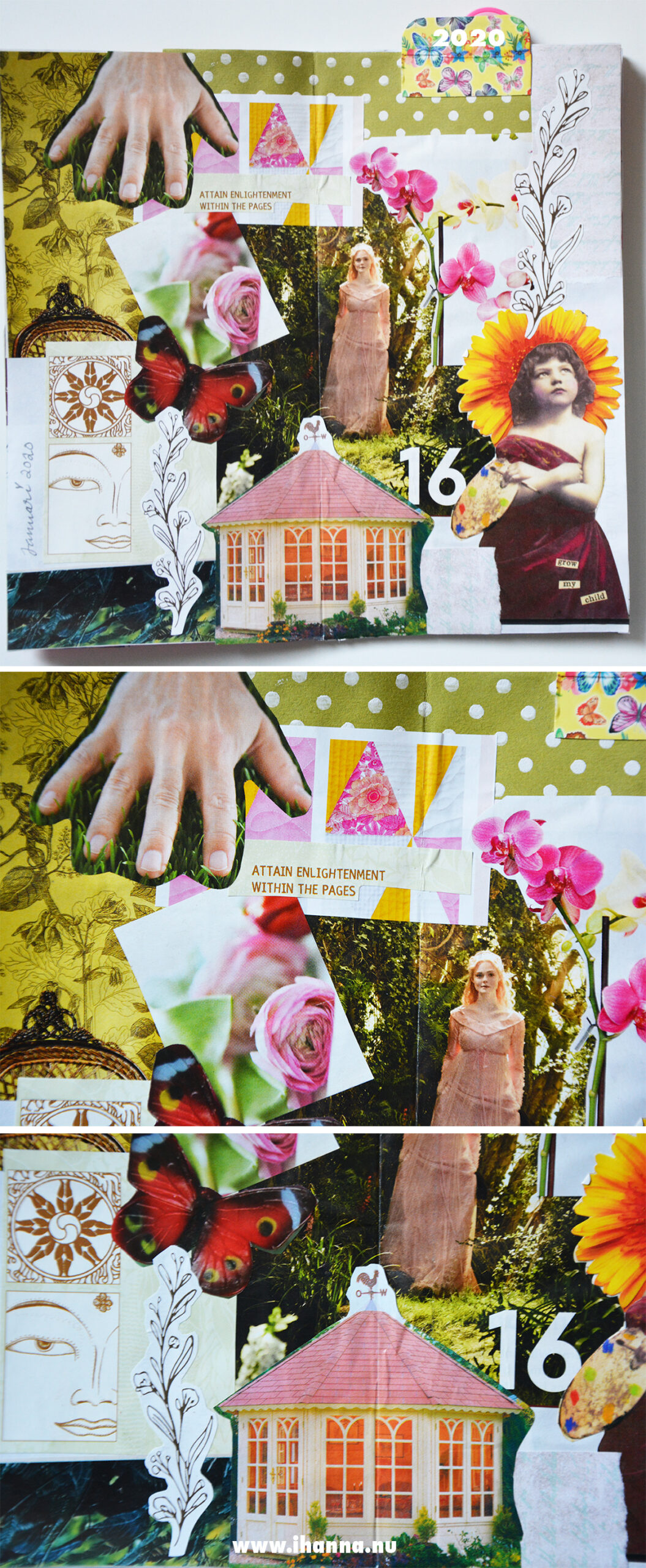 Longing for spring [collage time with iHanna]