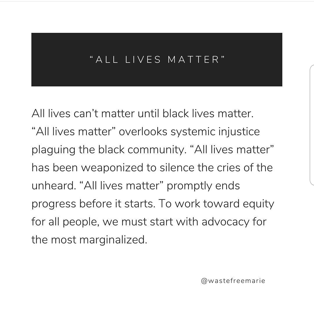 Black (not all) lives matter reasoning by 