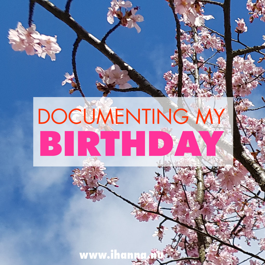 Documenting my birthday in a traveler's notebook 