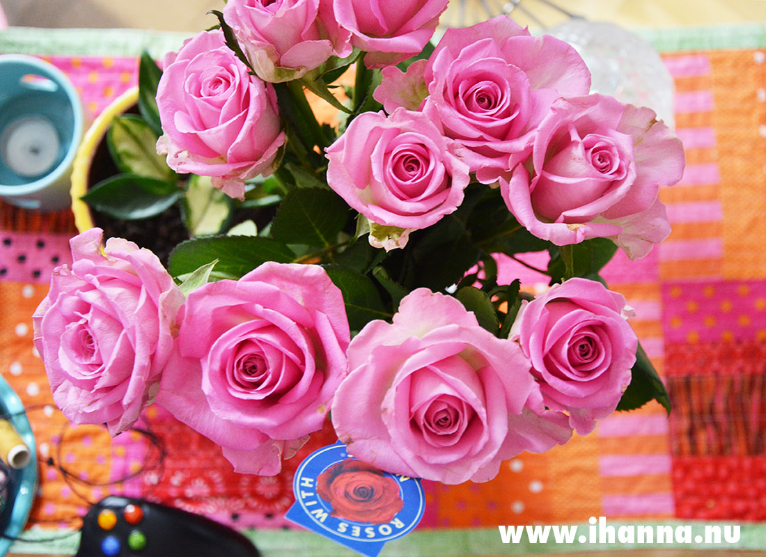 Birthday roses for iHanna