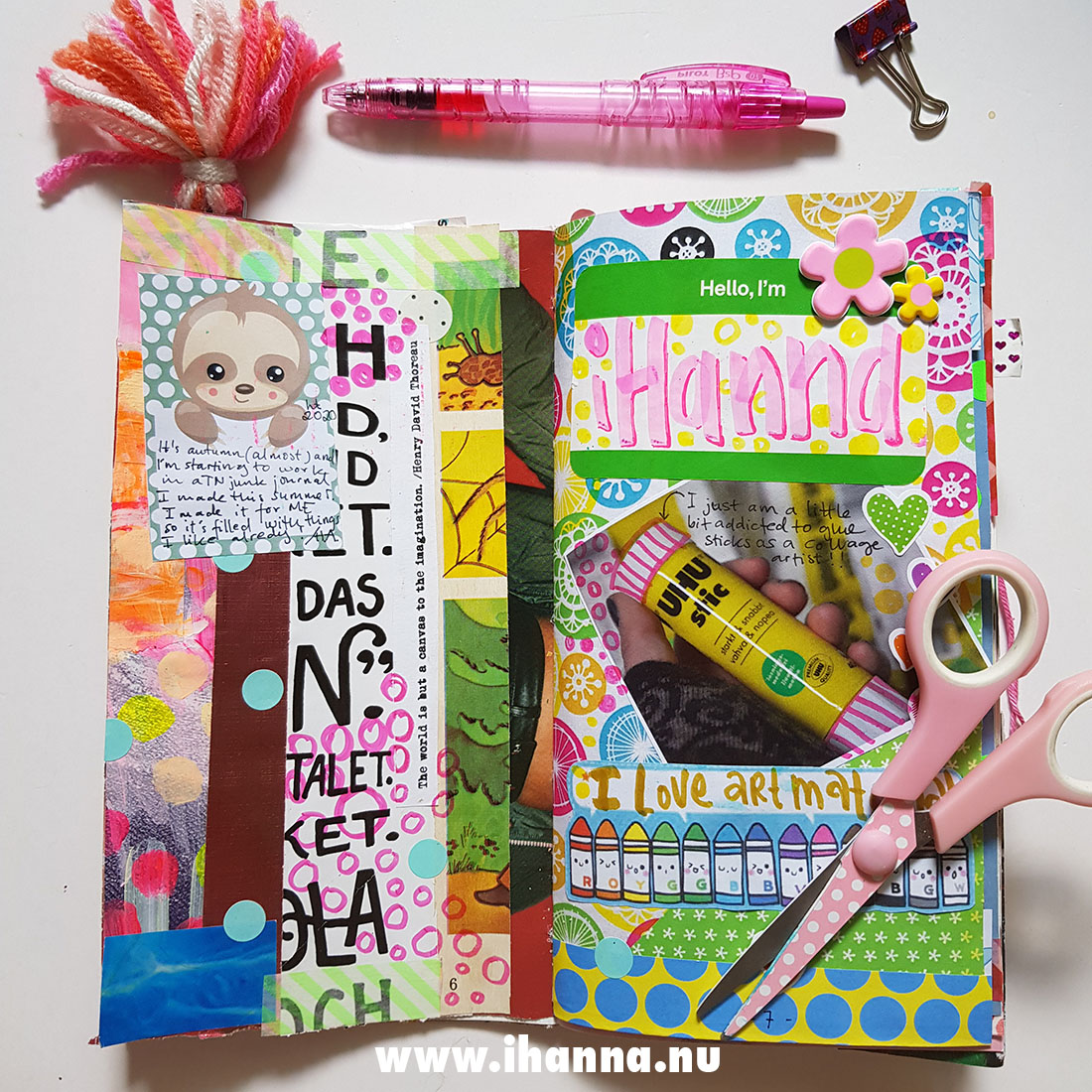 Printable Junk Journal Kit Easter Summer By The Paper Princess