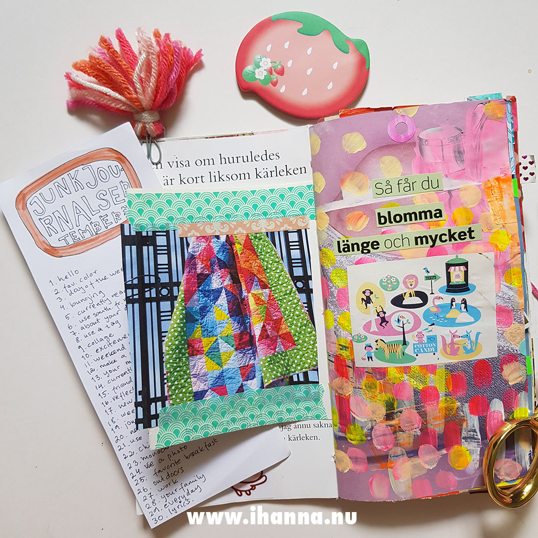 Travelers Notebook size Junk Journal made by iHanna