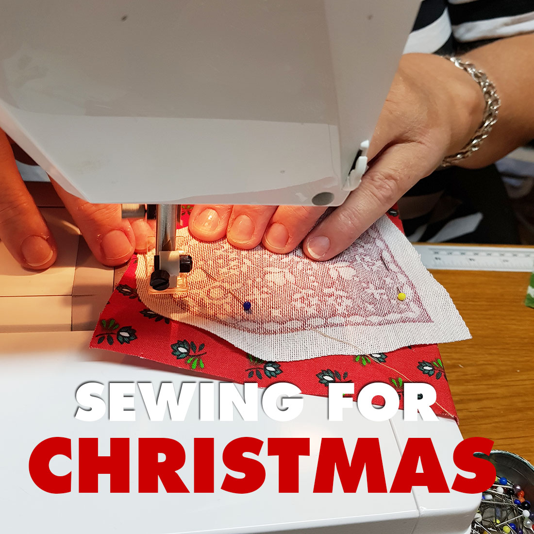 Quilting / Sewing a Christmas table runner 