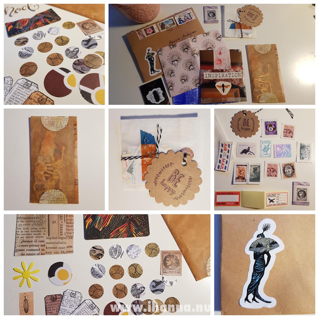 Happy mail from Franca Maria to iHanna