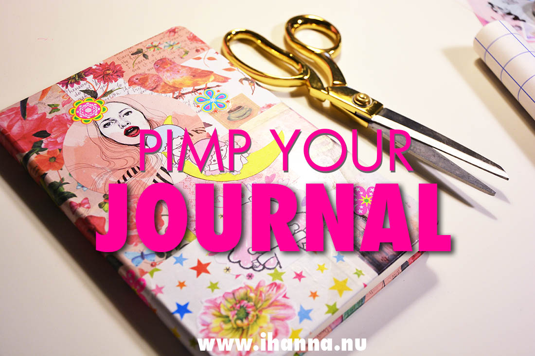 Pimp your journal cover with collage process video