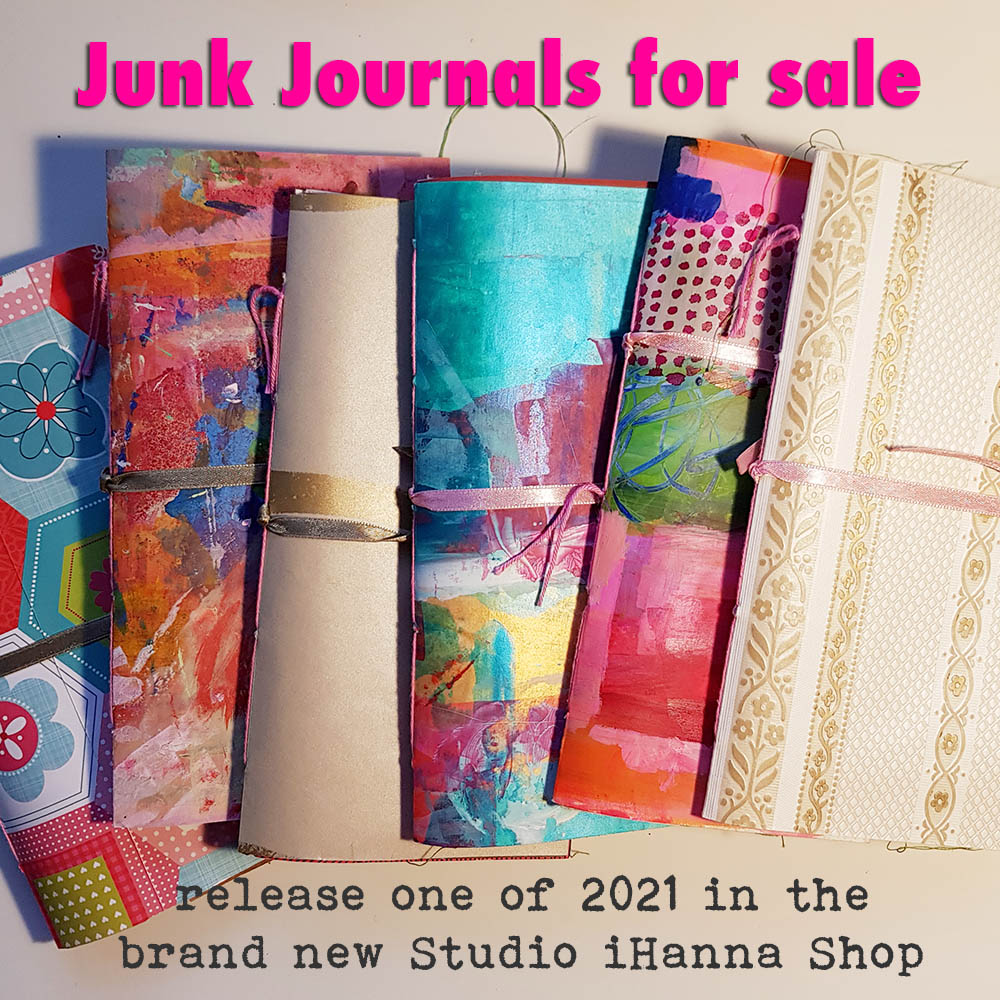 Junk journal release January 2021 by iHanna