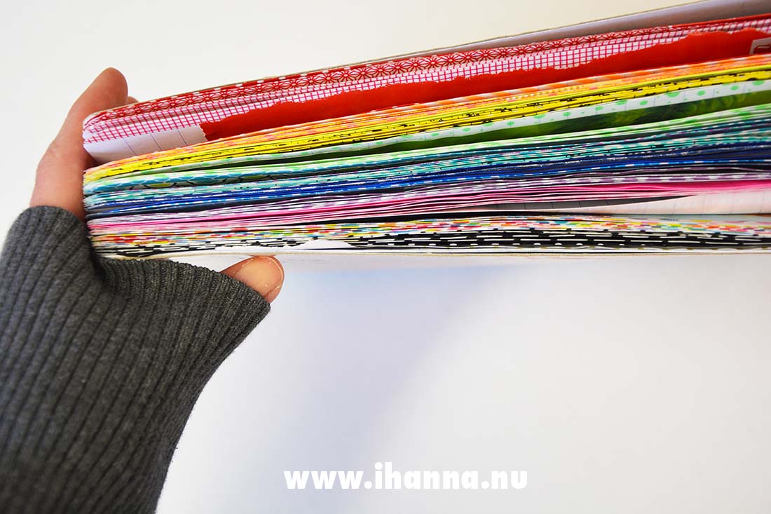 Washi tape edges by Studio iHanna, Sweden #gluebook