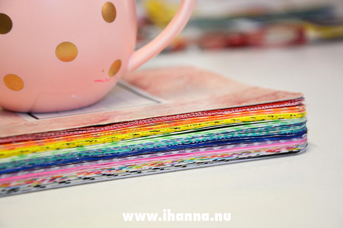 Washi tape edges by Studio iHanna, Sweden #gluebook