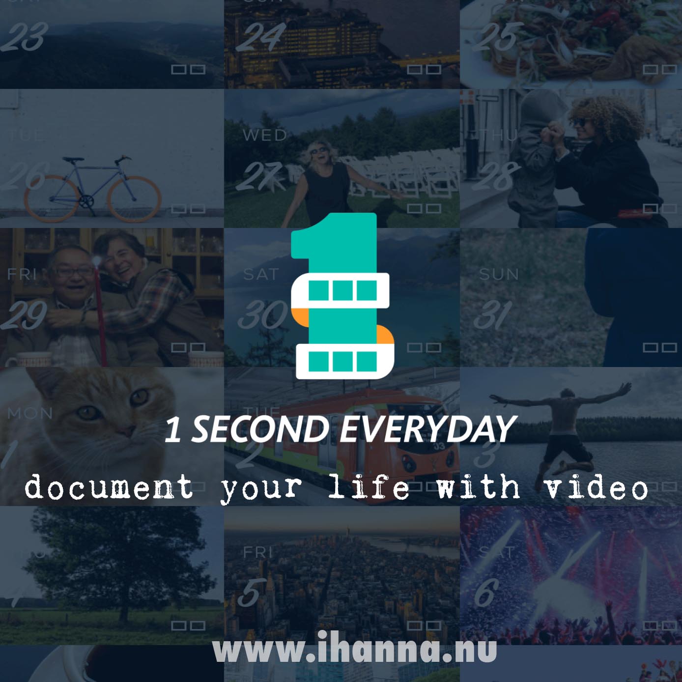 Video Journal - Document one second of your day everyday with this app - blog post by Hanna Andersson