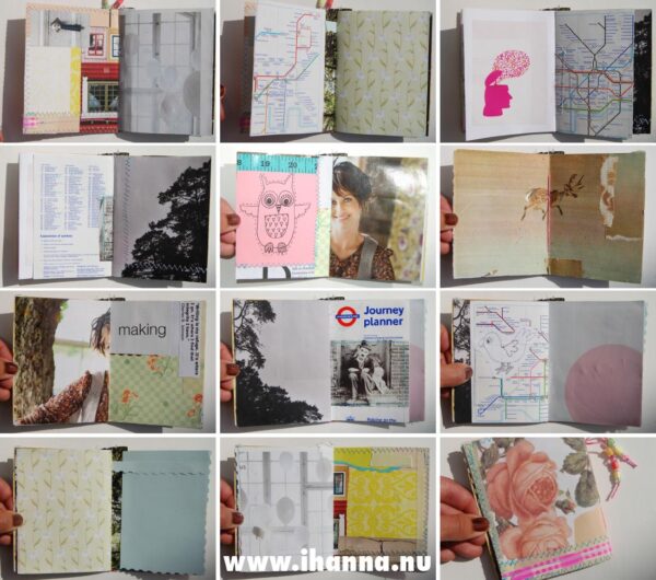 Spreads in the Wee book 5: Journey Ahead - made by Hanna Andersson