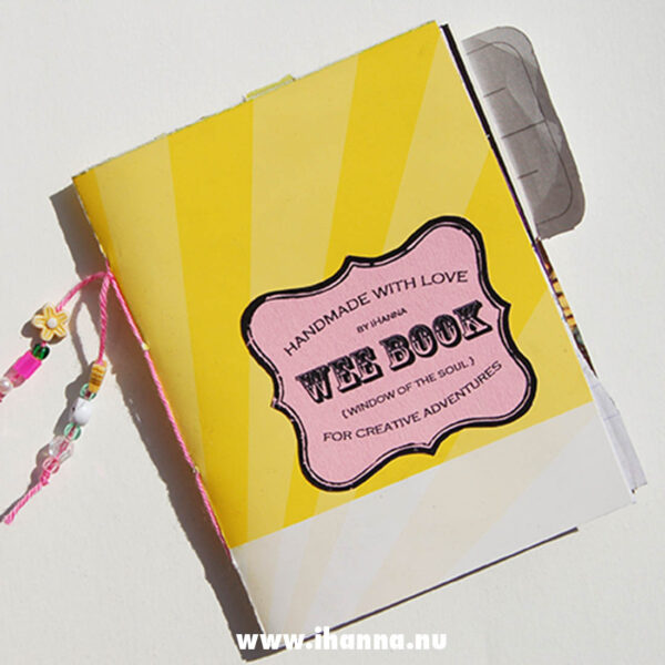 Wee Book 2: Window of the Soul – for creative adventures, handmade by Hanna Andersson, Sweden