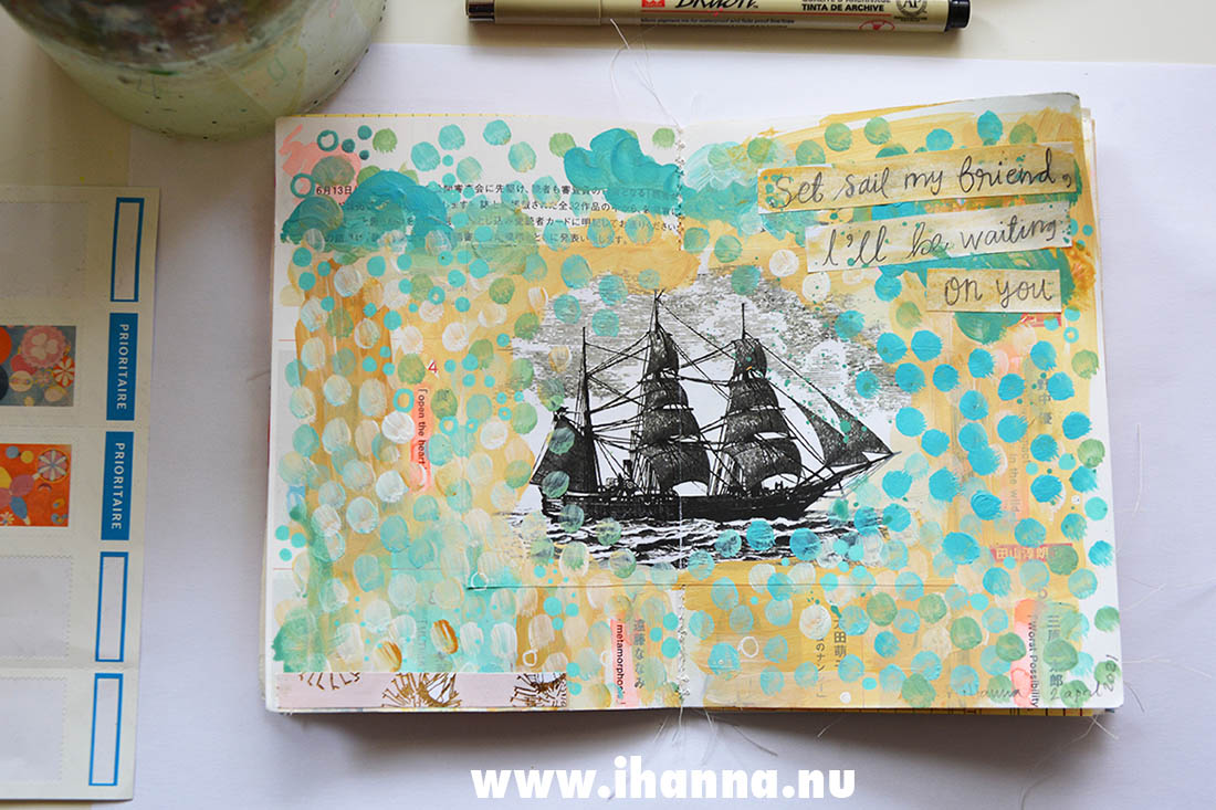 Fill a tiny journal by iHanna : prompt friendship #fillatinyjournal