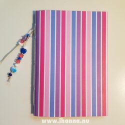 Cute striped doodle book with blank pages | journal 27 of 27 in iHanna's Journal release 3 2021