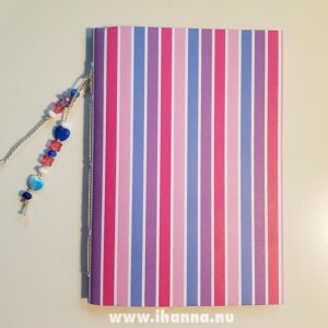 Cute striped doodle book with blank pages | journal 27 of 27 in iHanna’s Journal release 3 2021