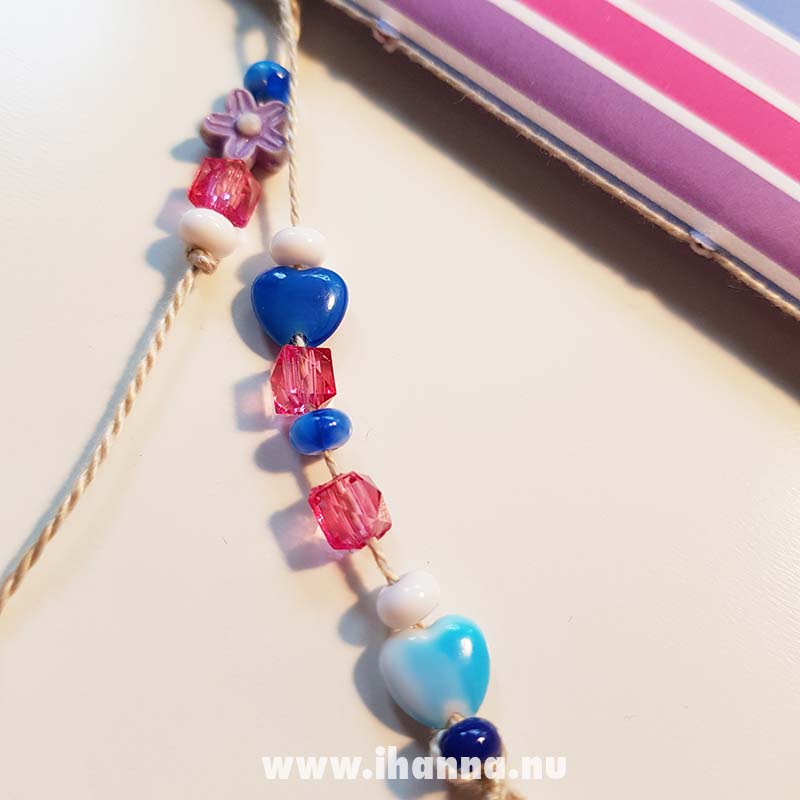 Bead dangle of doodle book with blank pages | journal 27 of 27 in iHanna's Journal release 3 2021