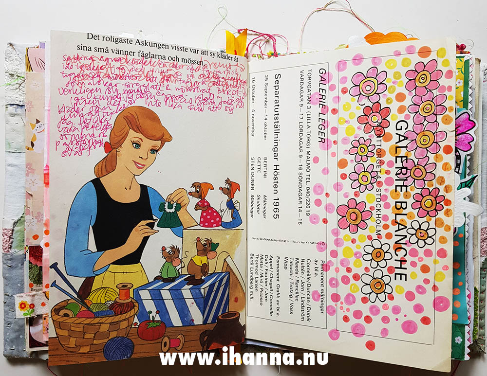 Cinderella in my Art Journal by iHanna