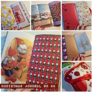 Example images from Christmas Junk Journal no 33 made by iHanna