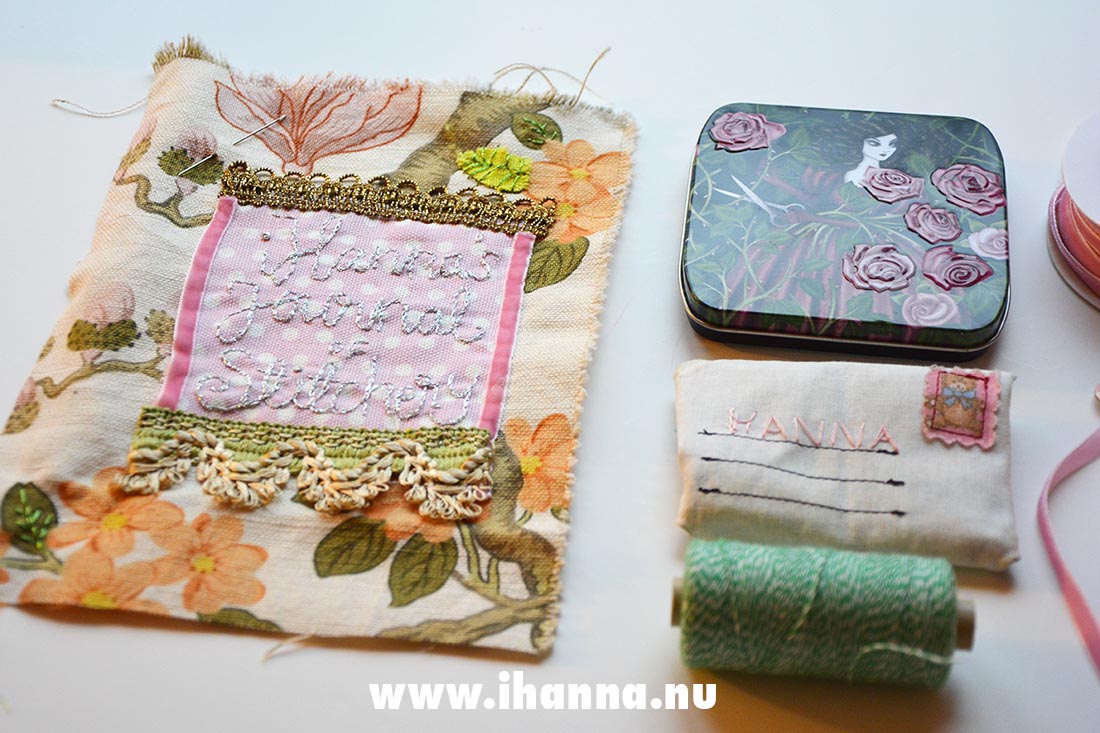 Making a fabric journal cover - iHannas Blog